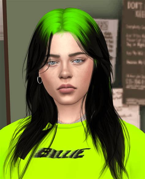 billie eilish sims 4|billie eilish sims 4 mod.